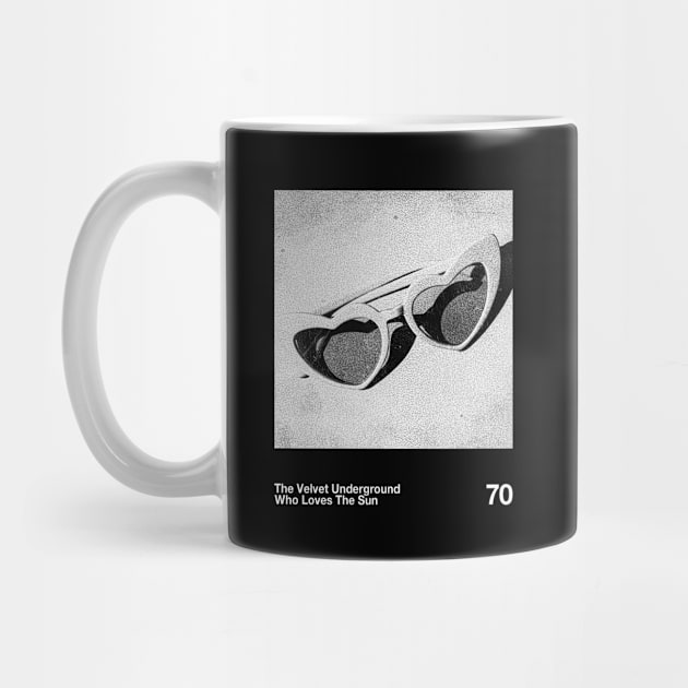 Who Loves The Sun || The Velvet Underground - Artwork 90's Design || Vintage Black & White by solutesoltey